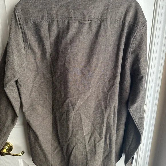 Ben Sherman Herringbone Shirt in Brown - Picture 5 of 6